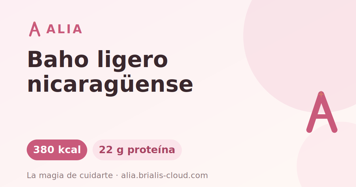 Baho ligero nicaragüense