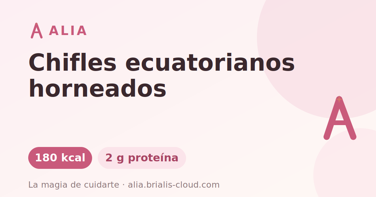 Chifles ecuatorianos horneados
