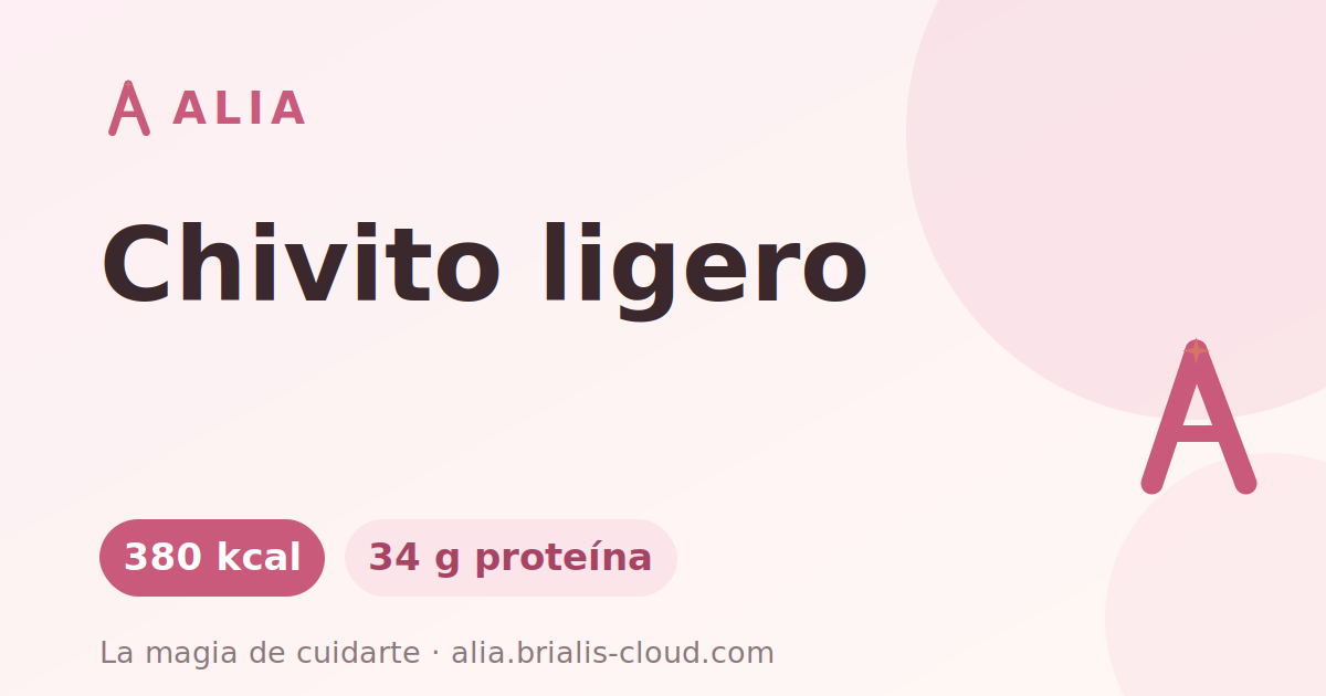 Chivito ligero
