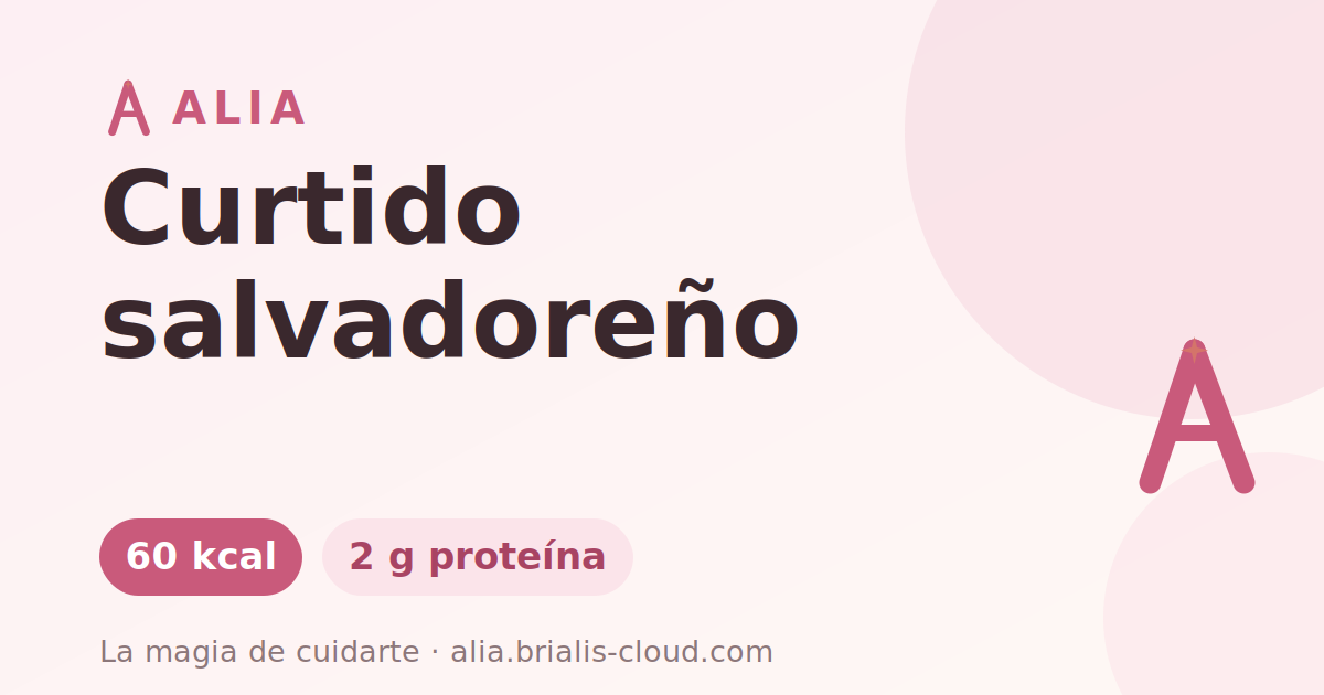 Curtido salvadoreño