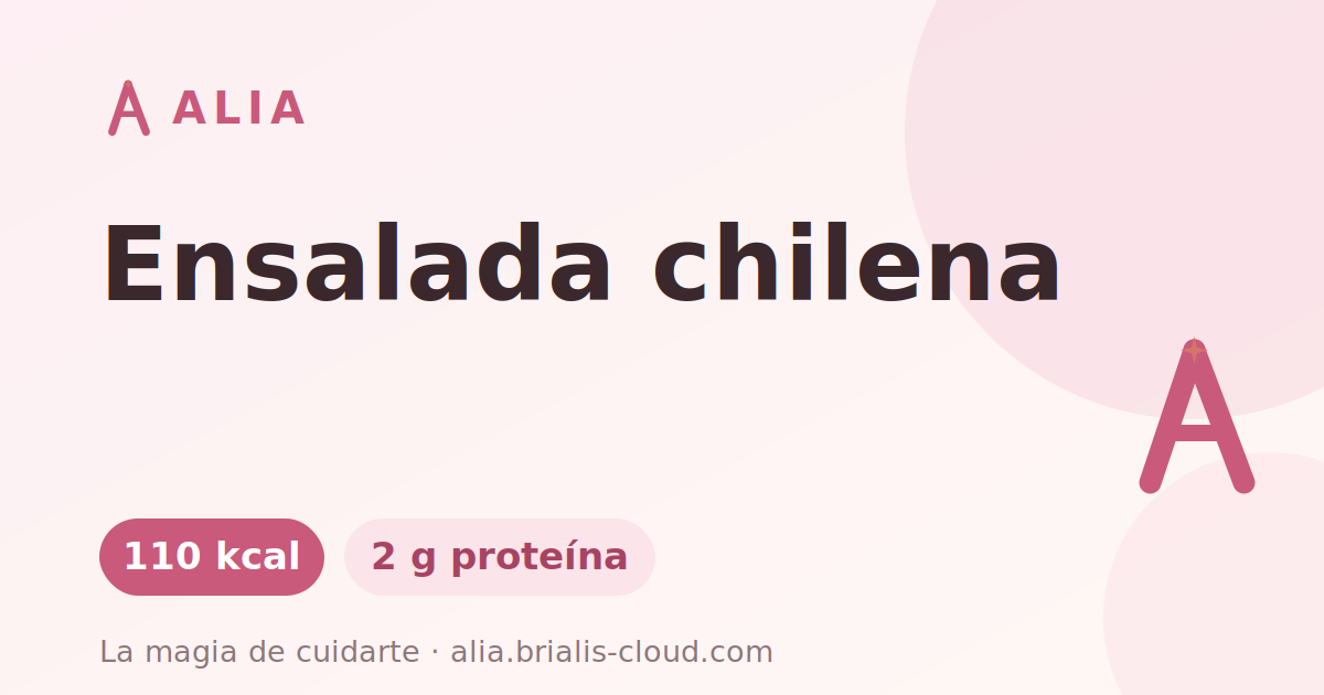 Ensalada chilena
