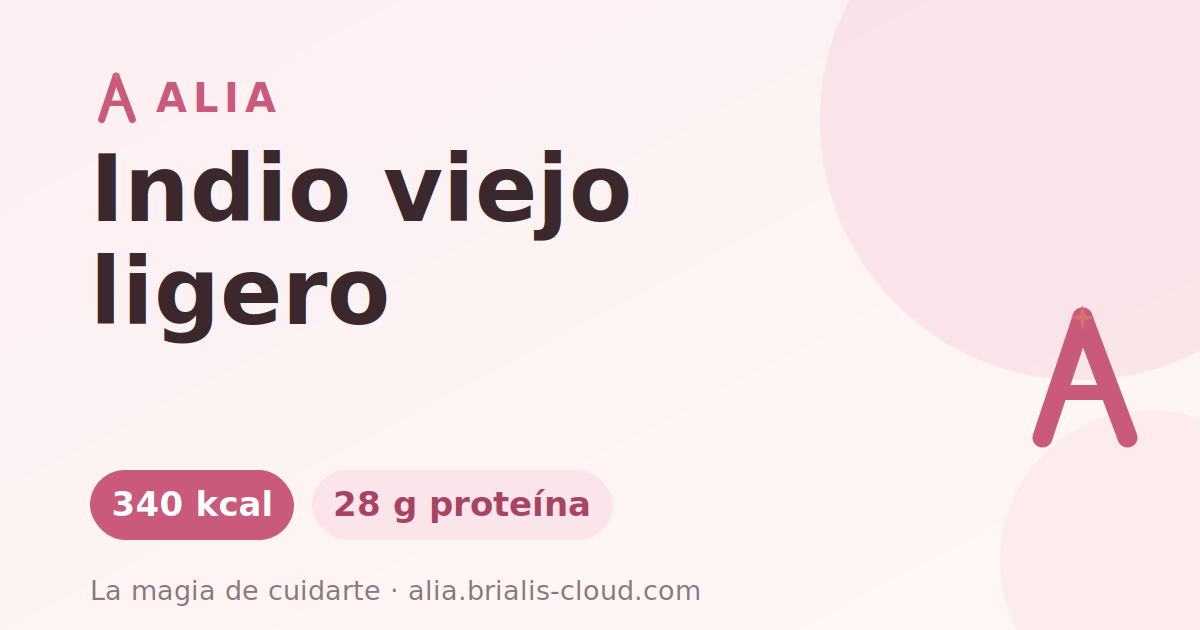 Indio viejo ligero
