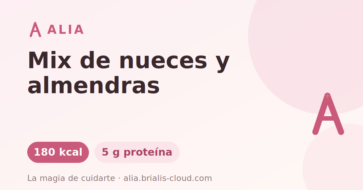 Mix de nueces y almendras