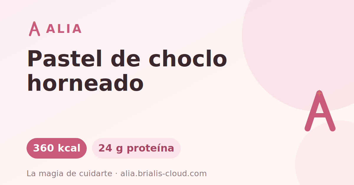 Pastel de choclo horneado