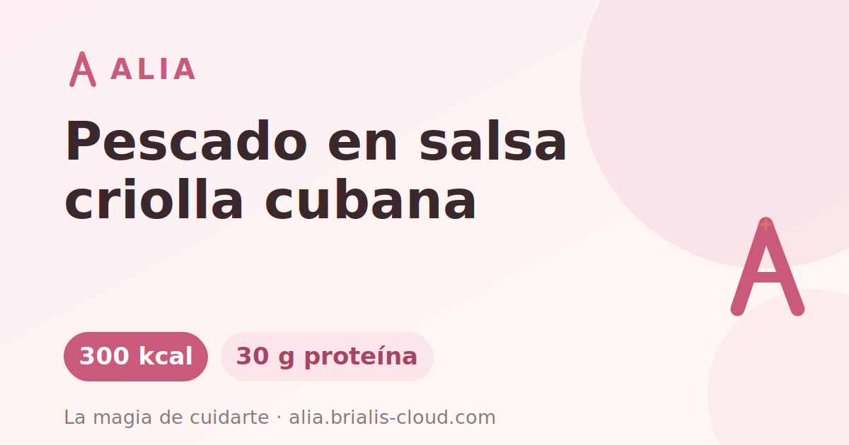 Pescado en salsa criolla cubana