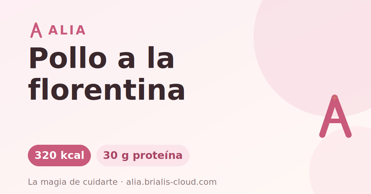 Pollo a la florentina