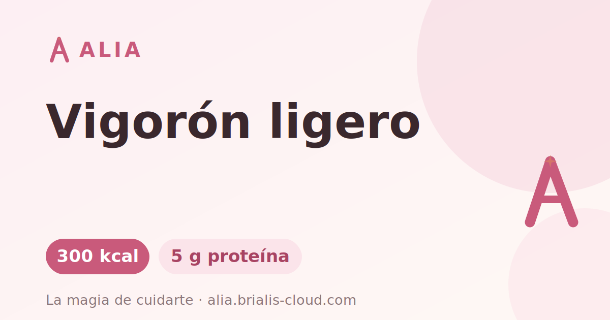Vigorón ligero